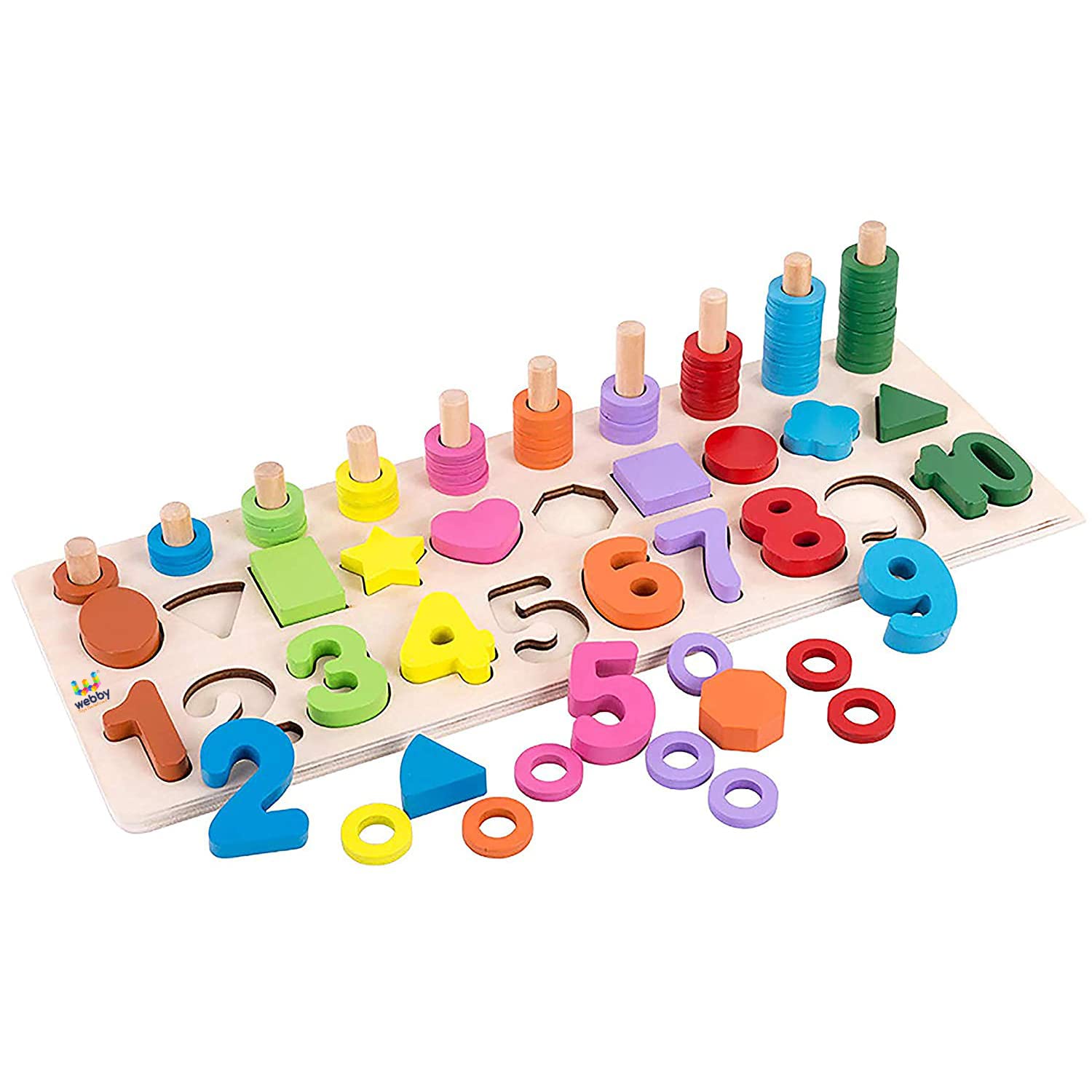 Learning deals numbers toys