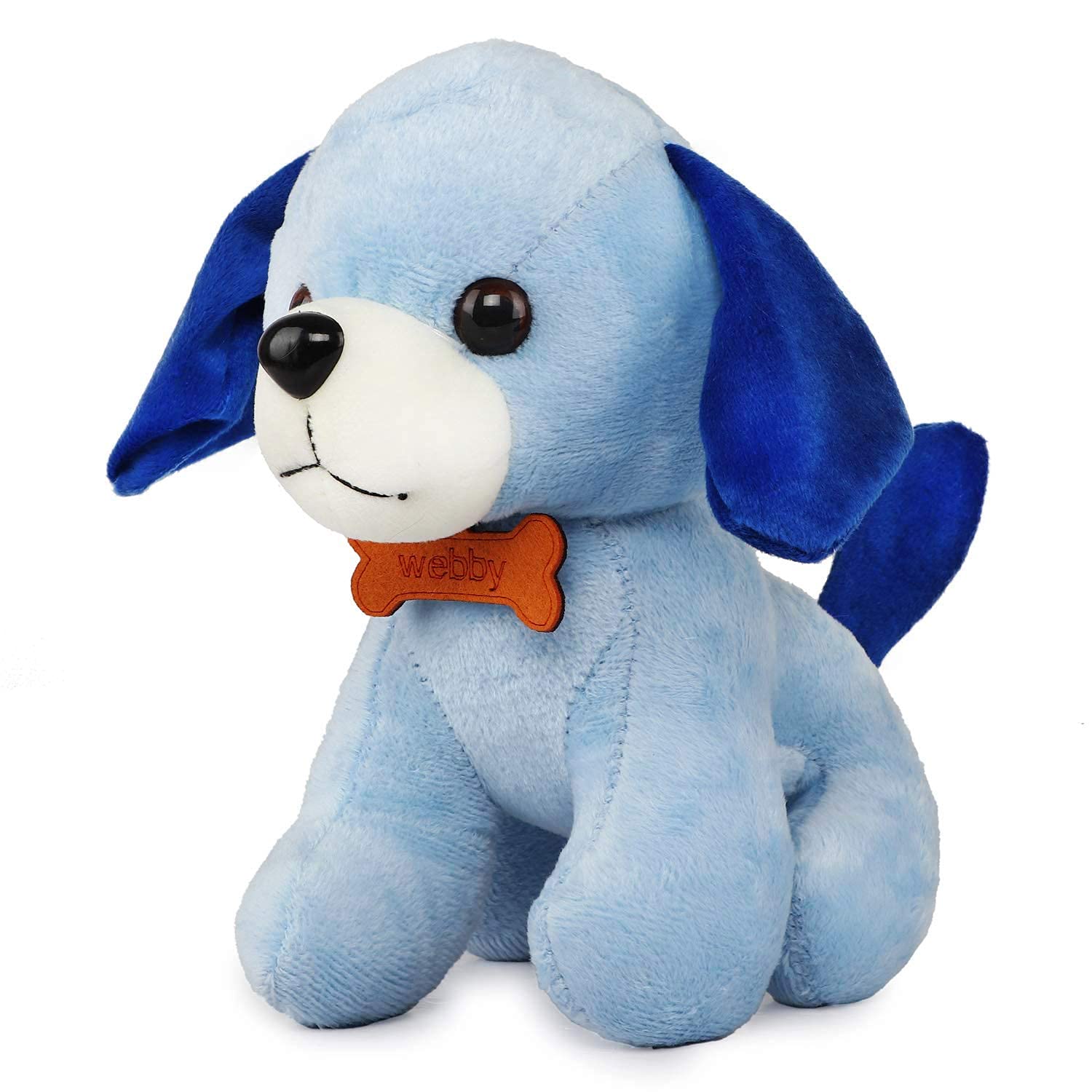 Blue store dog plush