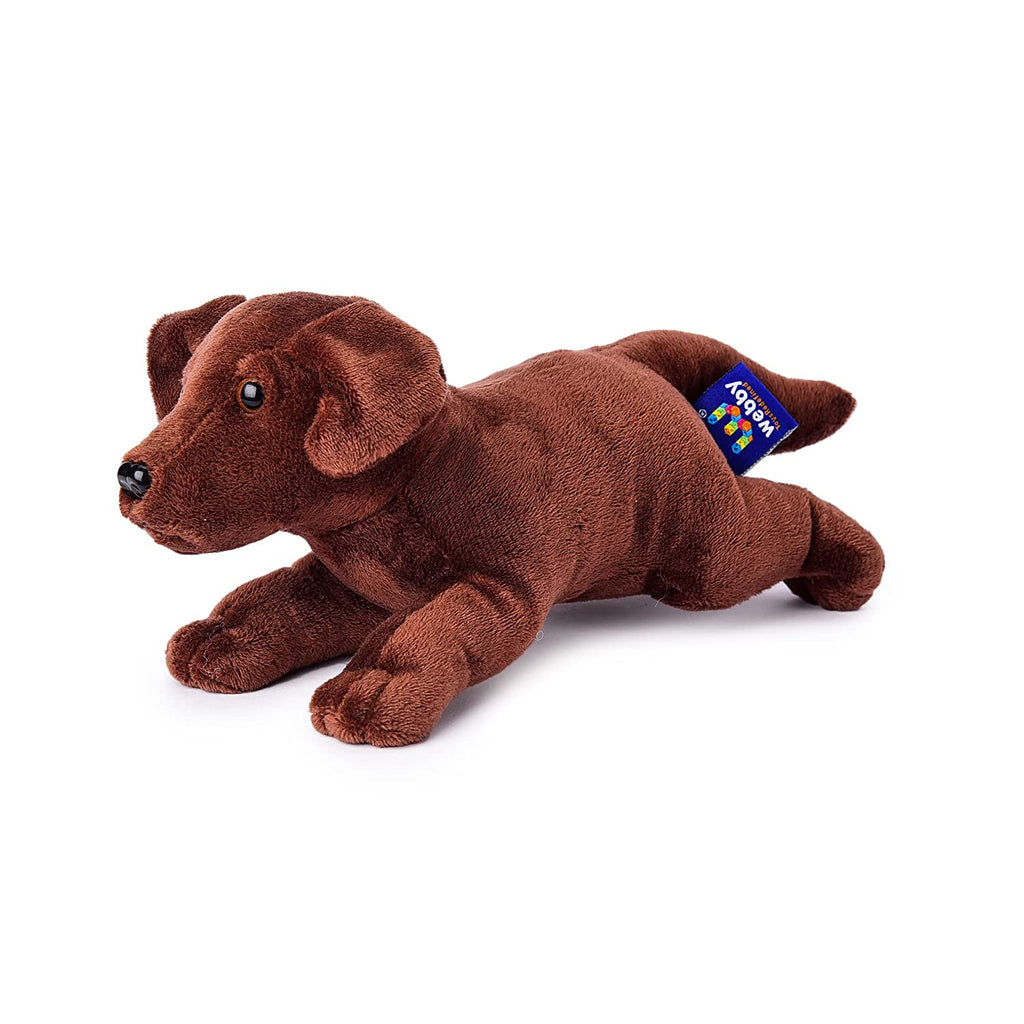 Webby Soft Animal Plush Labrador Dog 20 cm Webby Toys