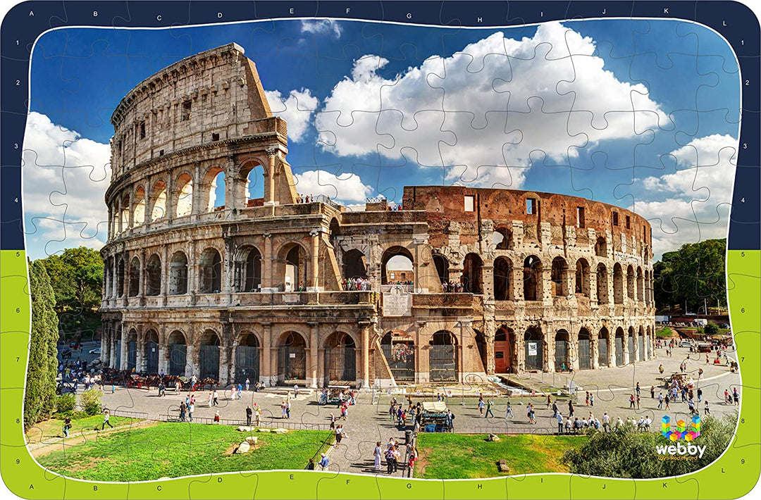 Webby Colosseum Jigsaw Puzzle, 108 Pieces