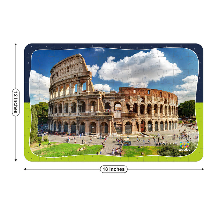 Webby Colosseum Jigsaw Puzzle, 108 Pieces