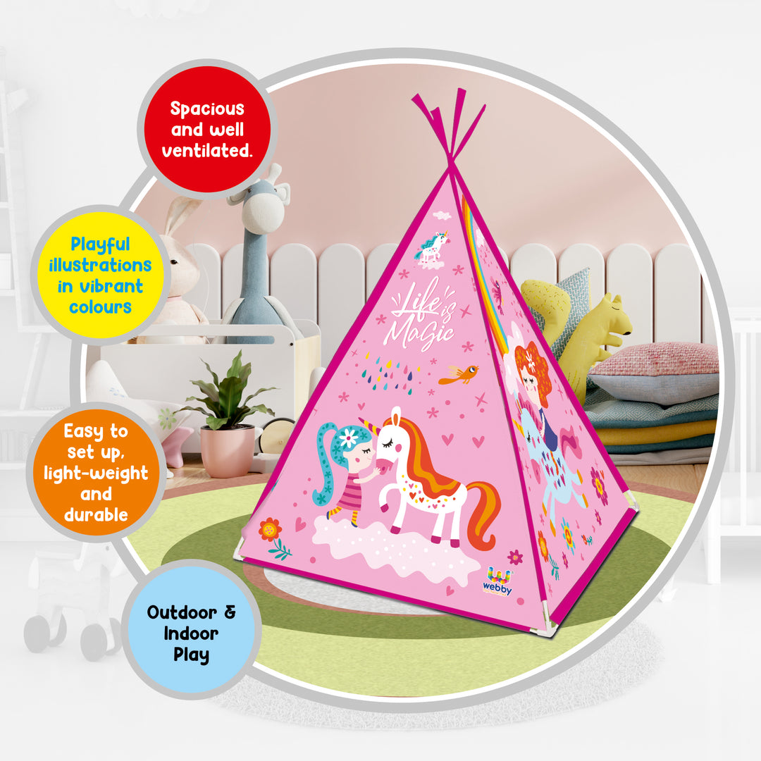 Webby Tee Pee Play Tent House