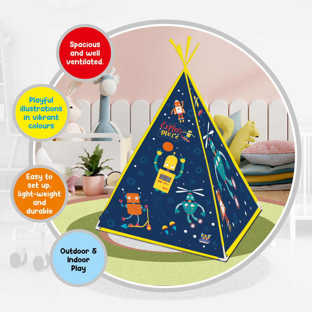 Webby Tee Pee Play Tent House